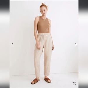 Madewell Lightspun Pull-On Balloon Pants